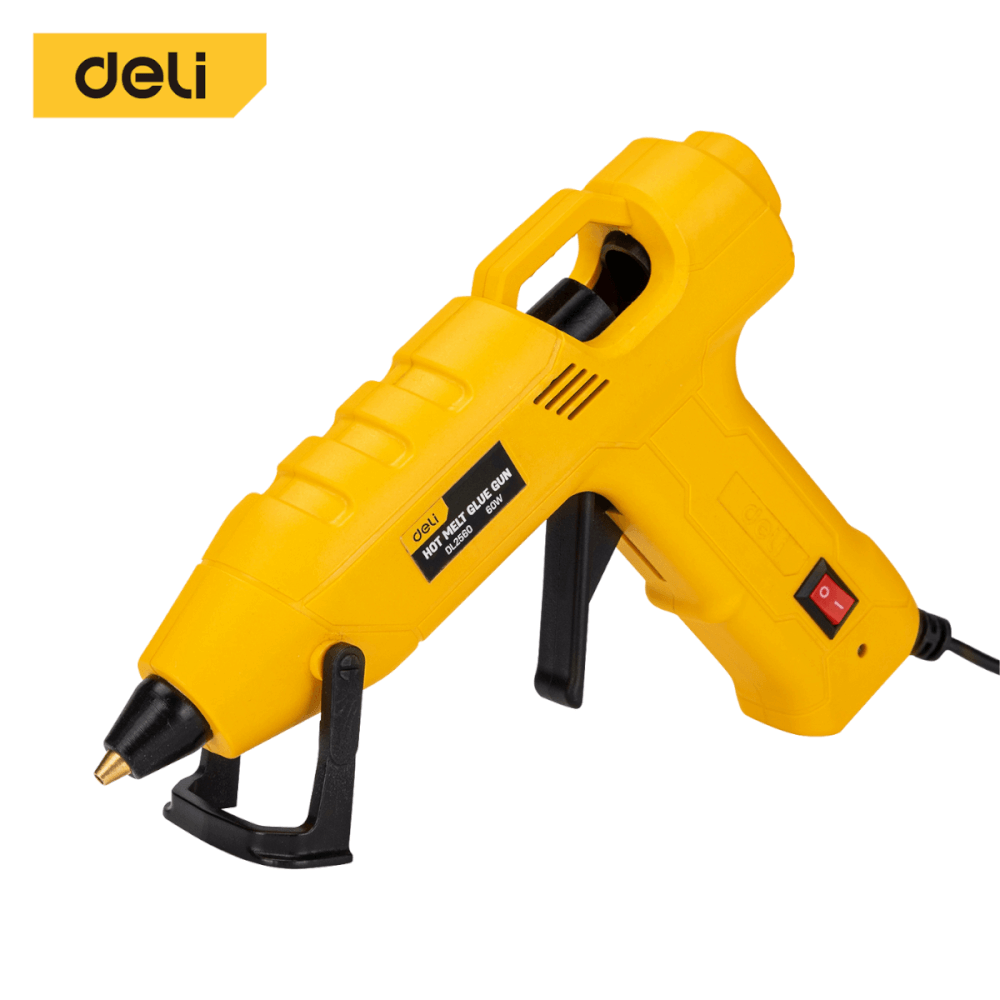 ปืนยิงกาว DELI EDL2560-YL-01 60วัตต์ สีเหลือง_0